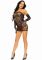 Leg Avenue 2 PC Tube dress and gloves OS Black
