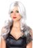 Leg Avenue Allure Multi Color Wig Grey/Black