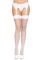 Чулки-сетка для крепления на пояс Leg Avenue Nylon Fishnet Thigh Highs One size, White