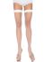 Чулки-сетка Leg Avenue Fishnet Thigh Highs One size, White, мелкая сетка