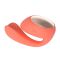 Смарт-вибратор LELO Ida Wave Coral Red, вагинально-клиторальный, технология WaveMotion, 2 мотора