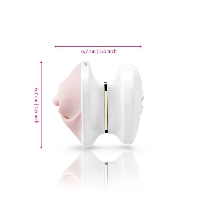 Вибратор для клитора Mystim Heart?s Desire White, 8 режимов, очень мощный