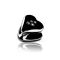 Вибратор для клитора с электростимуляцией Mystim Heart?s Desire Black Edition