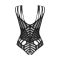 Боди с большими вырезами Obsessive B139 crotchless teddy S/M/L, с доступом
