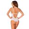 Эротическое полупрозрачное боди Obsessive Heavenlly crotchless teddy M/L, с доступом