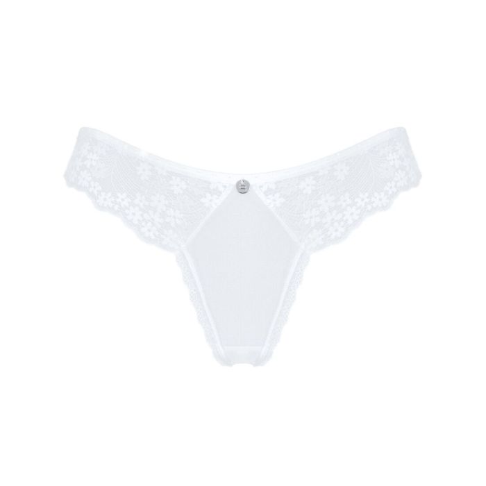 Полупрозрачные трусики Obsessive Heavenlly panties M/L, открытые ягодицы