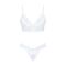 Эротический комплект Obsessive Heavenlly 2-pcs set XS/S, бюстгальтер и танга