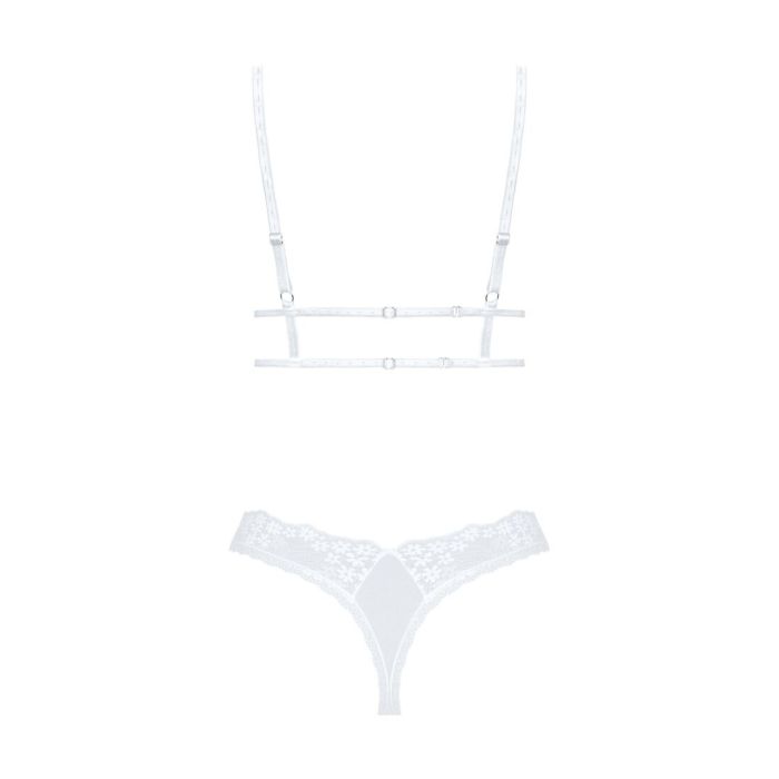 Эротический комплект Obsessive Heavenlly 2-pcs set XS/S, бюстгальтер и танга