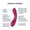 Вакуумный стимулятор с вибрацией Satisfyer Curvy Trinity 1 Red, игрушка 3в1