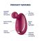 Вибратор для наружной стимуляции Satisfyer Spot On 1 Berry, гибкий отросток
