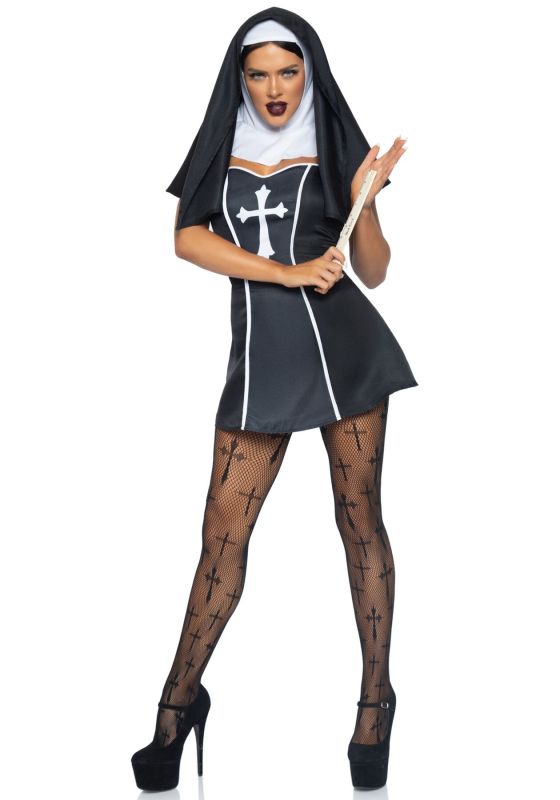 (SALE) Leg Avenue Naughty Nun XS