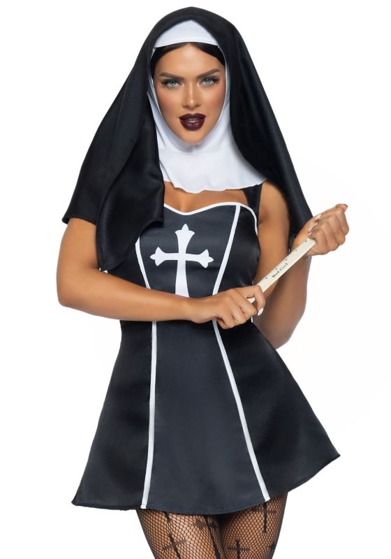 (SALE) Leg Avenue Naughty Nun XS