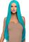 Парик Leg Avenue 33" Long straight center part wig turquoise