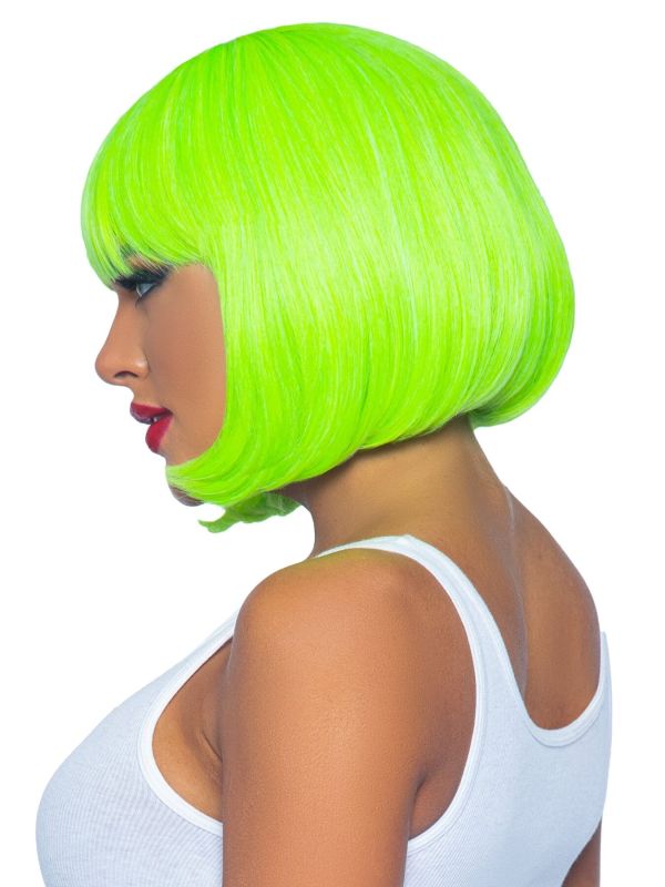 Парик Leg Avenue 12" Neon short bob wig Neon Green