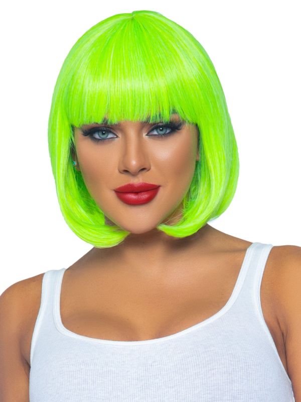Парик Leg Avenue 12" Neon short bob wig Neon Green