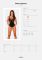 (SALE) Кружевное боди Obsessive Donna Dream crotchless teddy XS/S Black, открытый доступ