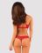 Комплект белья Obsessive Lacelove cupless 2-pcs set XS/S Red, открытый доступ, открытая грудь