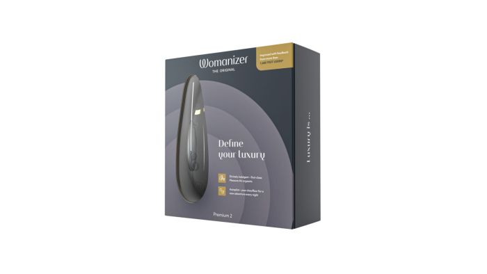 Вакуумный клиторальный стимулятор Womanizer Premium 2 – Black