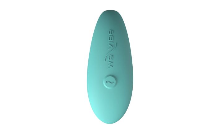 Смарт-вибратор для пар We-Vibe Sync Lite Aqua, 10 виброрежимов, можно совмещать с проникающим сексом