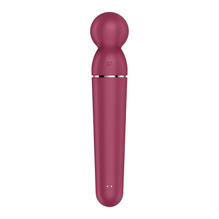 Вибромассажер Satisfyer Planet Wand-er Berry/Rosegold, очень мощный, беспроводной