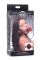 Кляп с розой Master Series: Eye-Catching Ball Gag With Rose, черно-красный