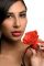 Силиконовый кляп с розой Master Series: Blossom Silicone Rose Gag – Red