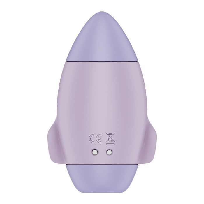 Вакуумный стимулятор с вибрацией Satisfyer Mission Control Violet, 2 независимых мотора