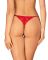 Трусики с доступом Obsessive Ingridia crotchless thong M/L, красные