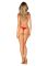 Трусики с доступом Obsessive Ingridia crotchless thong XL/2XL, красные
