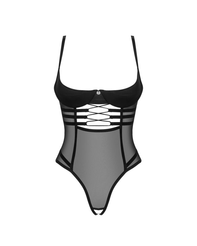 Боди Obsessive Roxelia crotchless teddy M/L