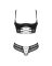 Комплект Obsessive Roxelia 2-pcs crotchless set XS/S
