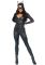 Эротический костюм супергероя-кошечки Leg Avenue Wicked Kitty M, комбинезон, пояс, маска, ушки