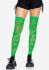 Чулки с рисунком Leg Avenue 420 Net thigh highs Green