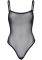 Эротическое боди Leg Avenue Cami bodysuit with thong Black XL, на бретелях