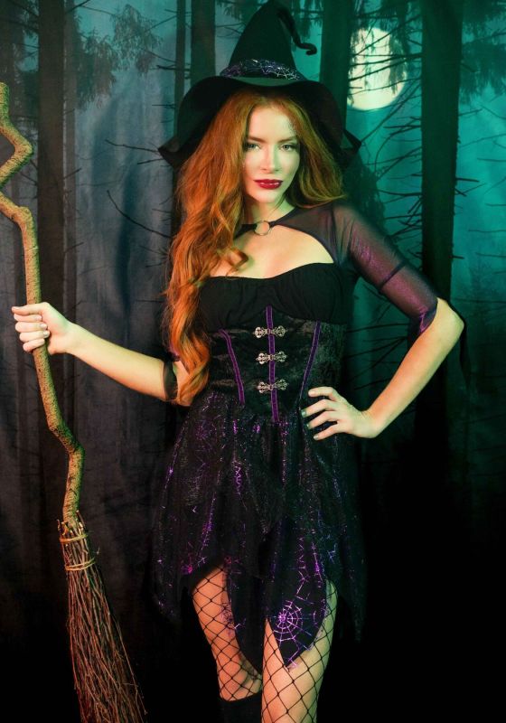 Костюм ведьмы Leg Avenue Mystical Witch S, платье, шляпа