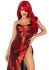Эротическое платье Leg Avenue Shimmer bodysuit with skirt S