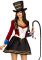 Костюм циркачки Leg Avenue Classic Ringmaster Costume M, платье, шляпа