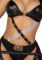 Эротический костюм кошечки-госпожи Leg Avenue Mistress Kitty XS, перчатки, комбинезон, маска