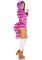 Комбинезон-костюм кошечки Leg Avenue Comfy Cheshire XS, с капюшоном