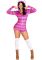Комбинезон-костюм кошечки Leg Avenue Comfy Cheshire L, с капюшоном