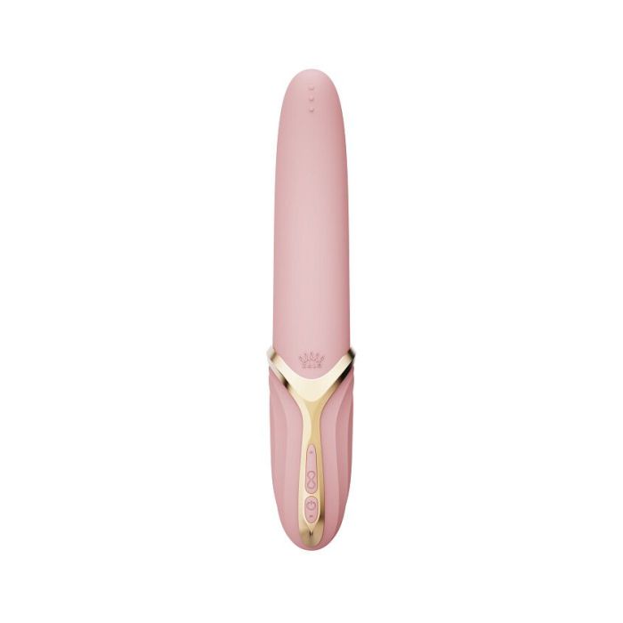 Вибратор Zalo – EVE Sakura Pink, вибрация + ротация, имитация язычка, подогрев до 39 °C