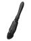 Компактная смарт секс-машина Zalo – Sesh Obsidian Black, 2 насадки, пульт ДУ, кристалл Swarovski
