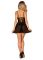 Эротический комплект Obsessive Chemeris babydoll & thong XL/2XL, пеньюар и стринги