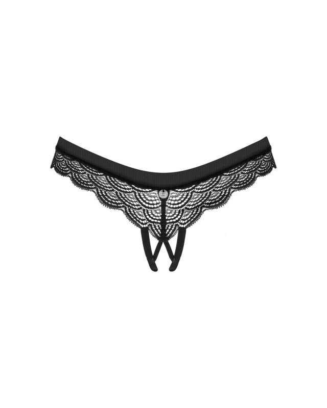Трусики с доступом Obsessive Chemeris crotchless panties XL/2XL