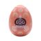 Мастурбатор-яйцо Tenga Egg Gear, плотный TPE, пробник лубриканта 5 мл