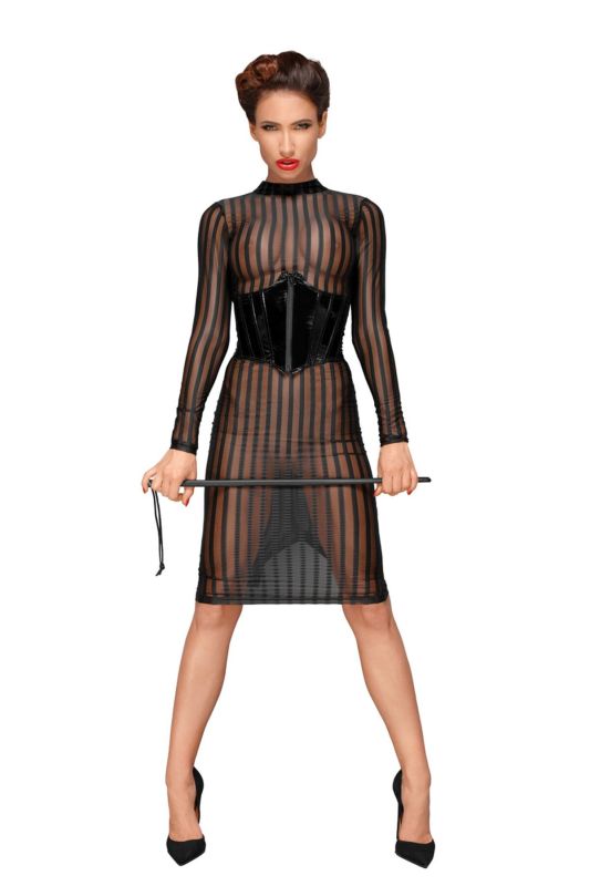 Платье Noir Handmade F182 Classic dress made of elastic tulle - L