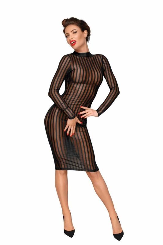 Платье Noir Handmade F182 Classic dress made of elastic tulle - L