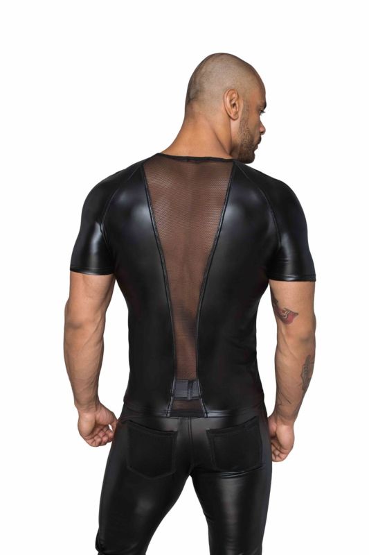 Футболка Noir Handmade H056 Men's T-shirt made of powerwetlook - S