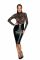 Платье Noir Handmade F228 Midi dress with soft lace top - XXL