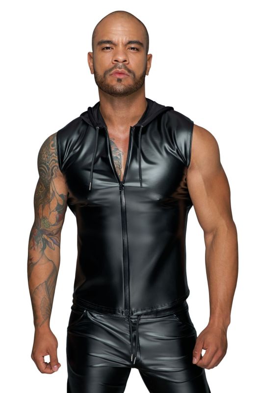 Безрукавка с капюшоном Noir Handmade H062 Hooded Shirt - L
